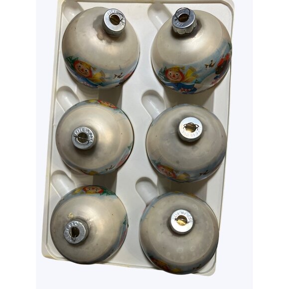 Corning Glass Works Christmas Decor Set Of 6 Vintage Ornaments - Picture 6 of 12